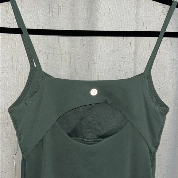 Lululemon Athletica Align Cami Strap Dress in Eucalyptus Green NWT! - Picture 6 of 11